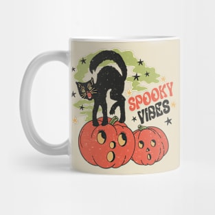 Retro Halloween Spooky Vibes Mug